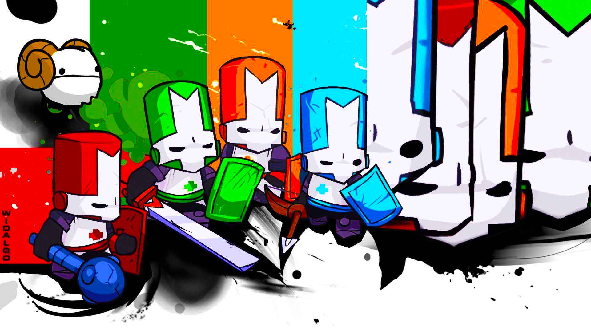 Castle crashers обои на телефон