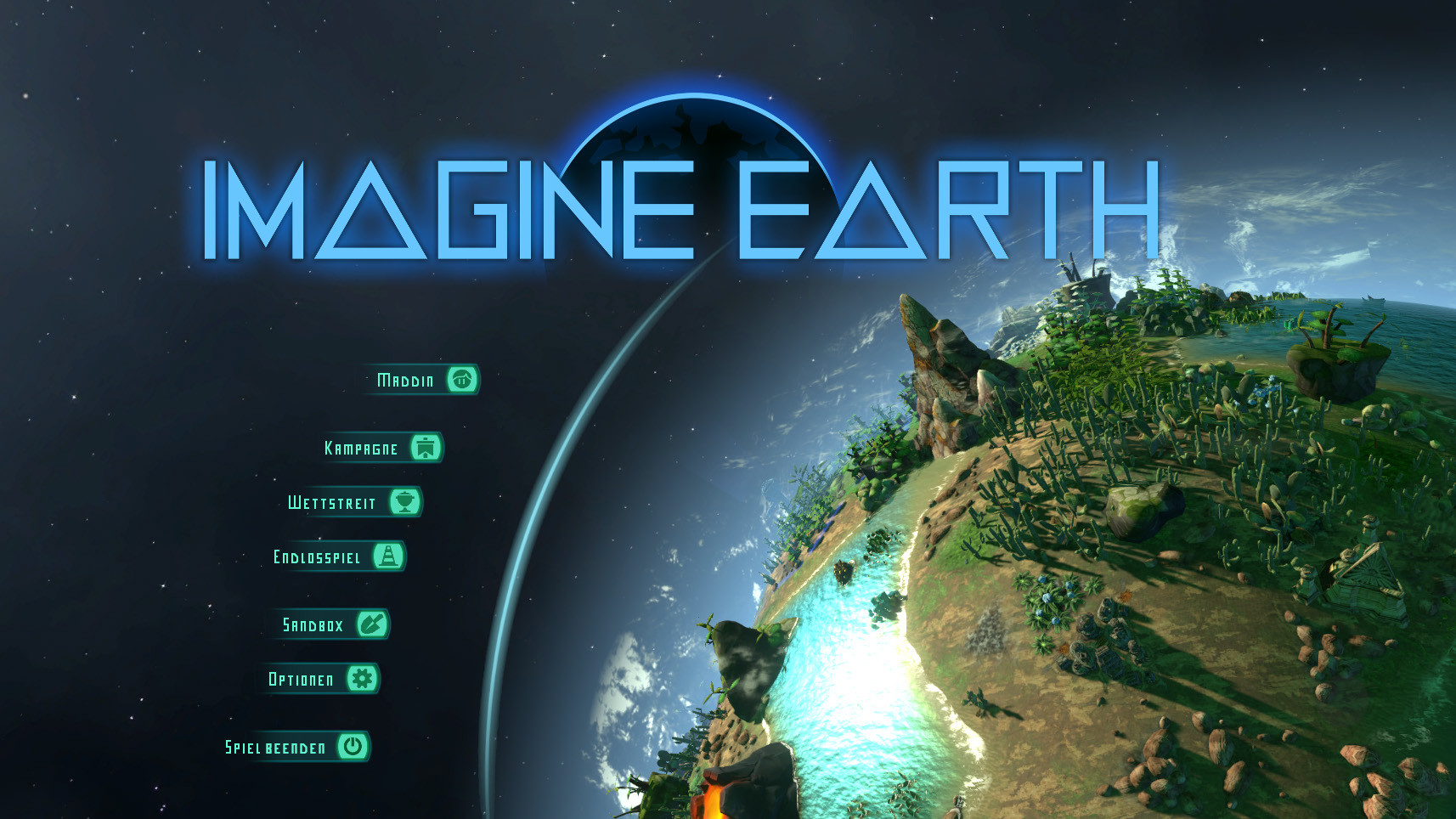 Игра imagine. Игра imagine Earth. Imagine Earth (ПК)игра. Anno 2205 меню. Imagine Earth обзор.